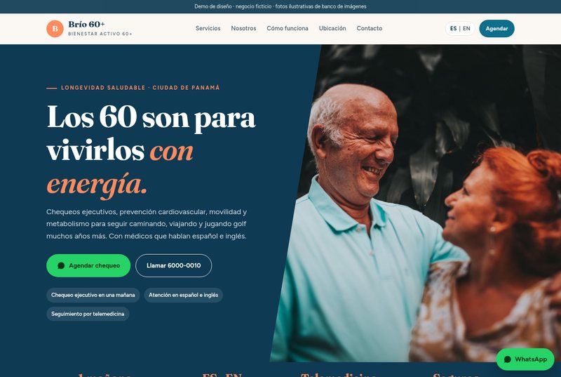 Brío 60+ · Active Wellness